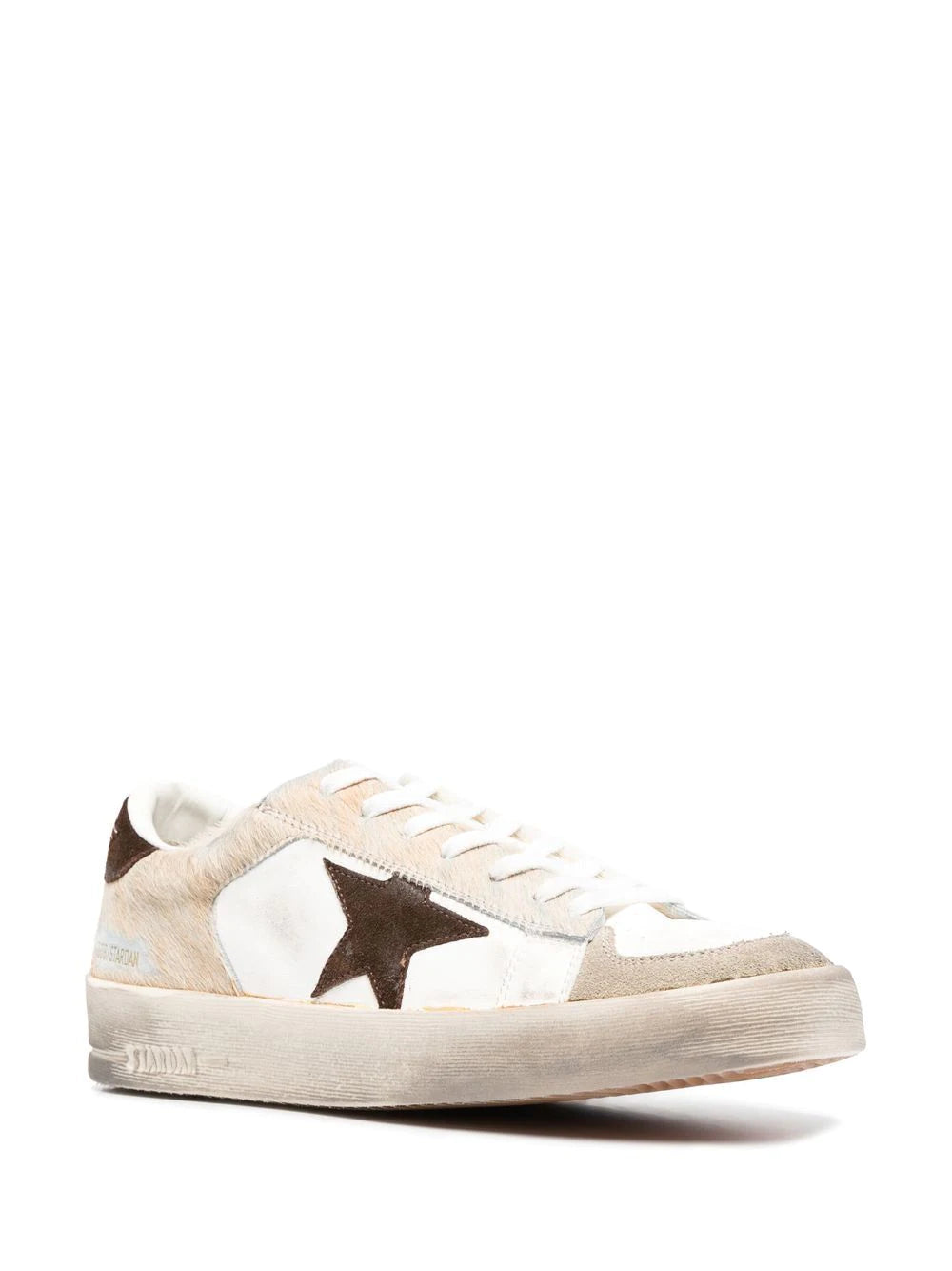 Men's Stardan Sneaker - White/Gray/Brown