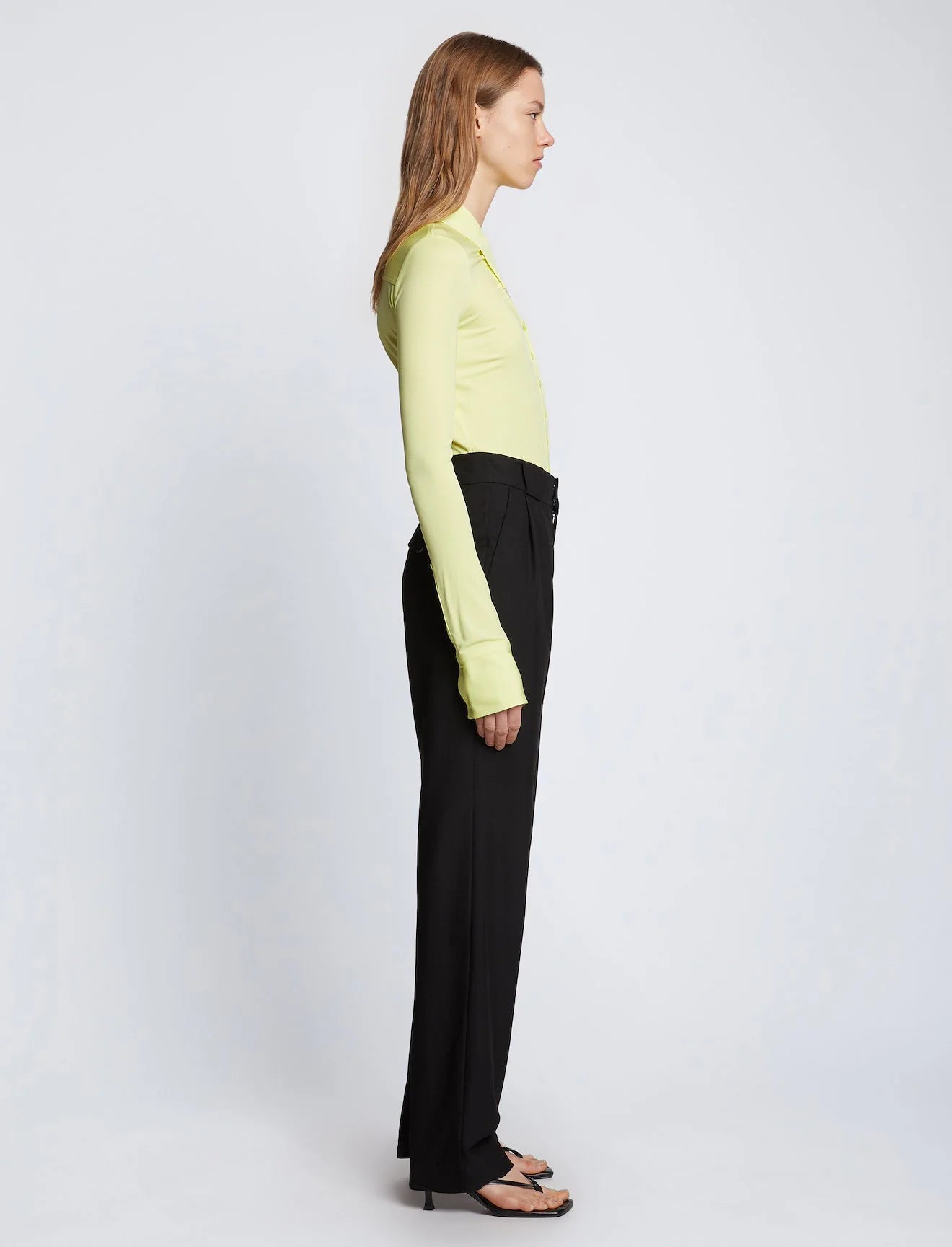 Drapey Suiting Trousers - Black