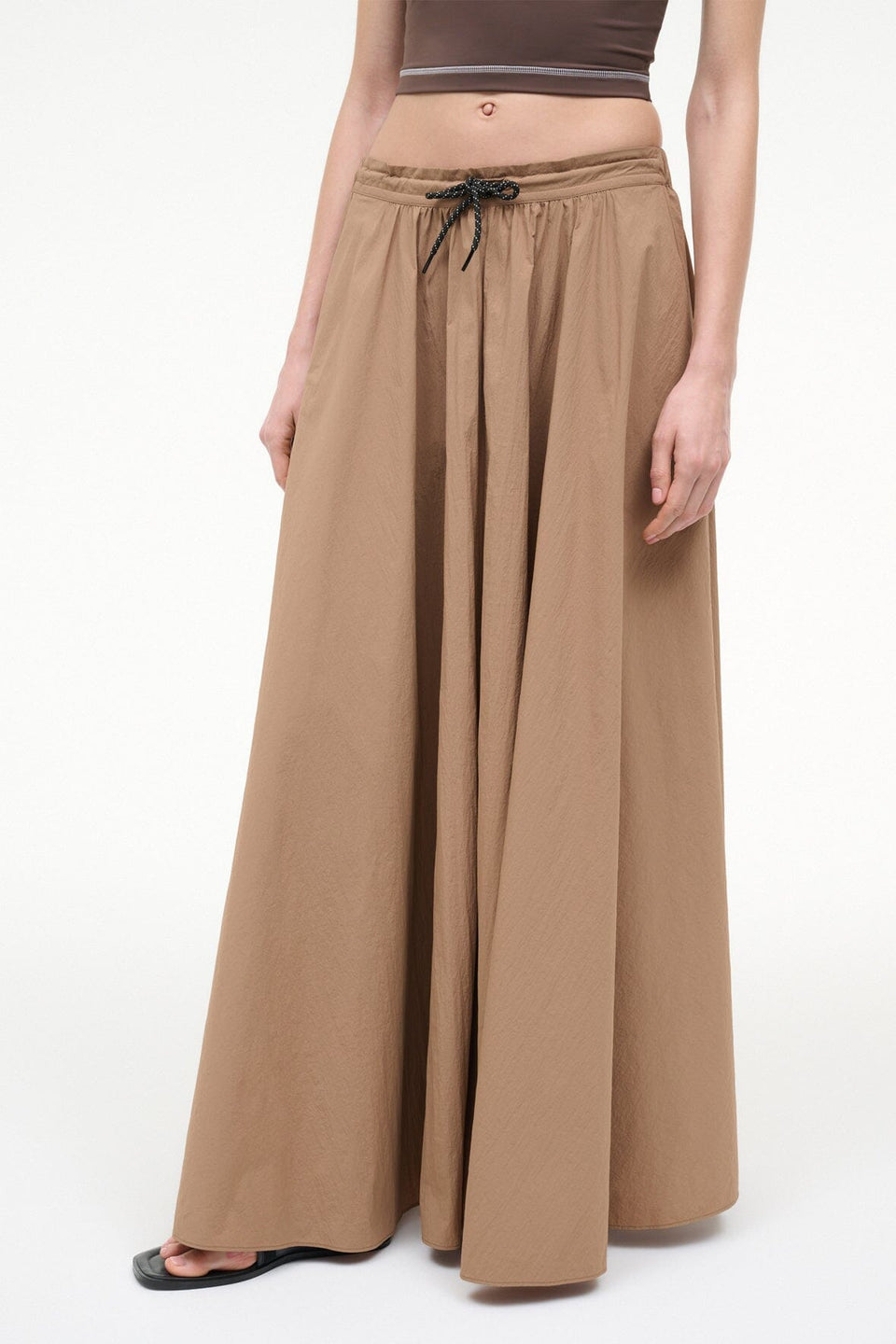 Eden Maxi Skirt - Tan