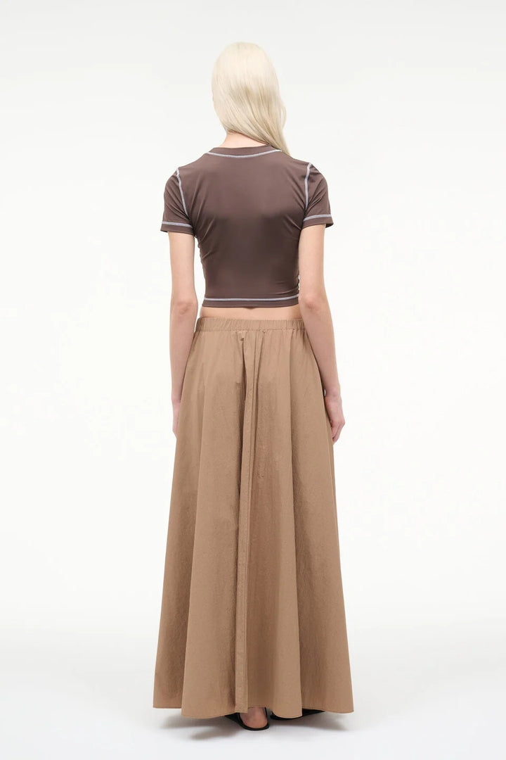 Eden Maxi Skirt - Tan