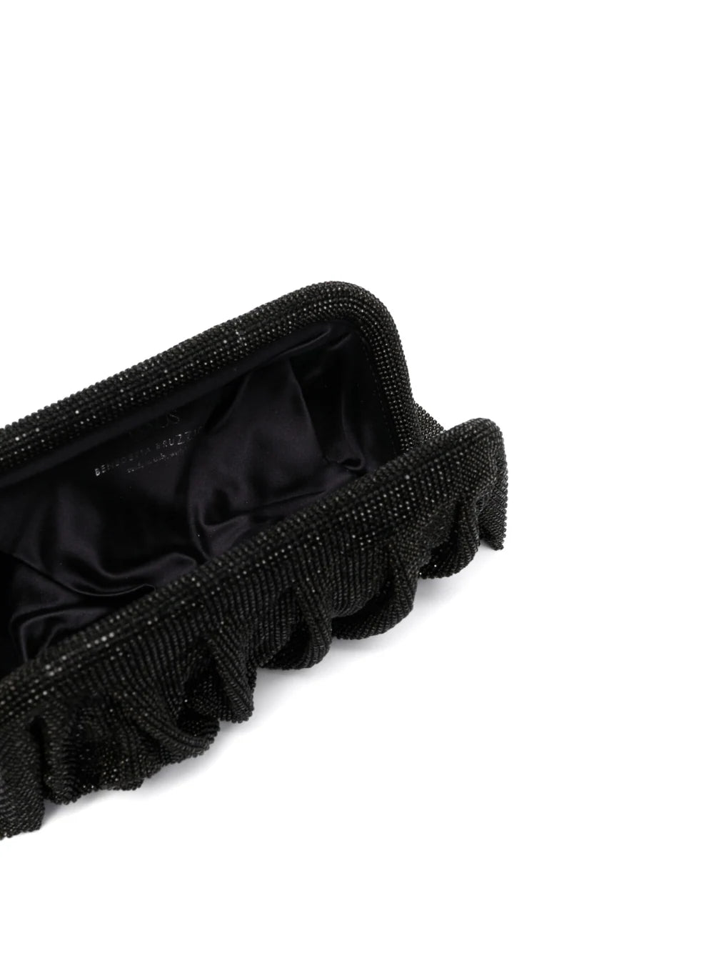 Venus La Grande Clutch Bag - Jet Black