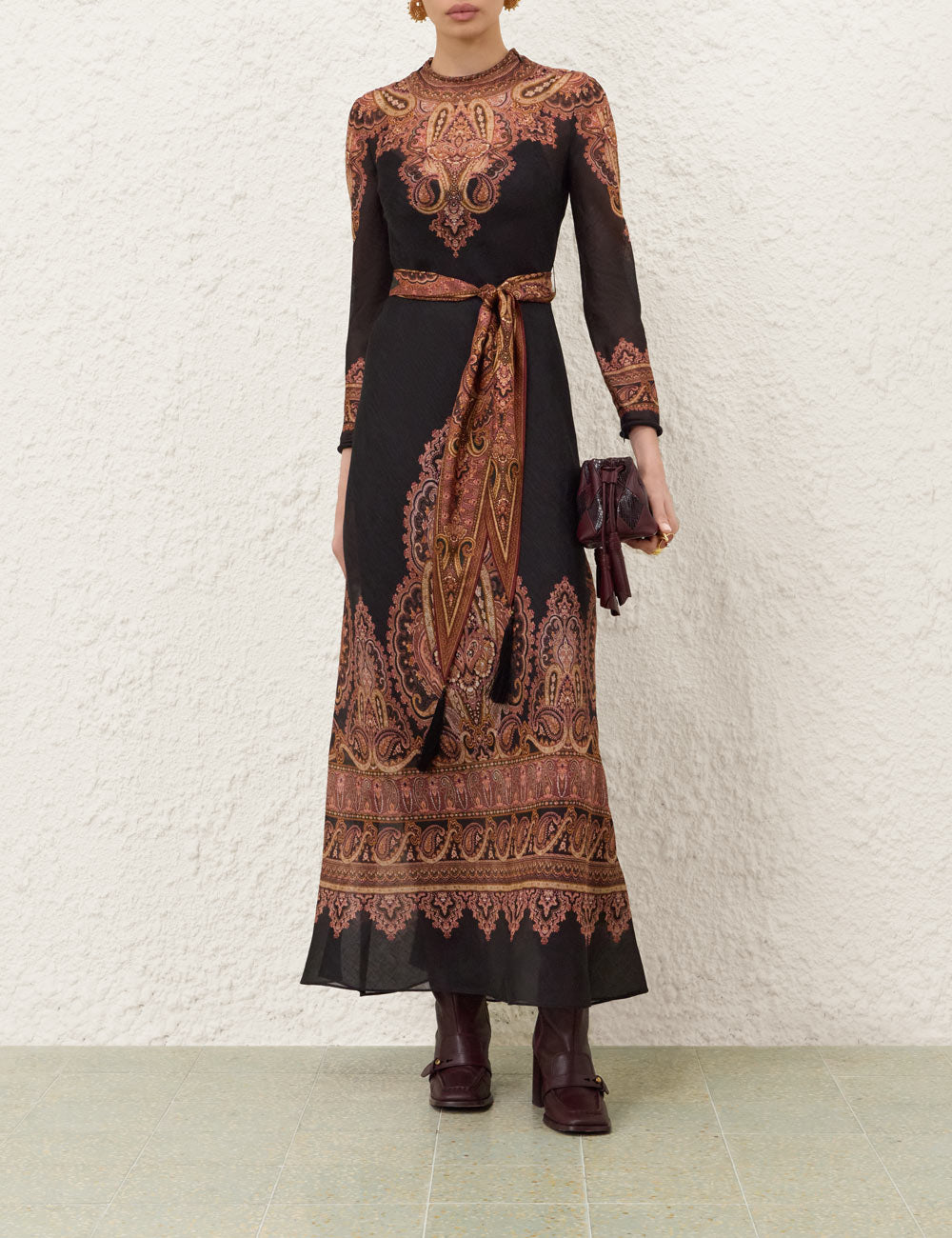 Ascent Sheath Dress - Black Multi