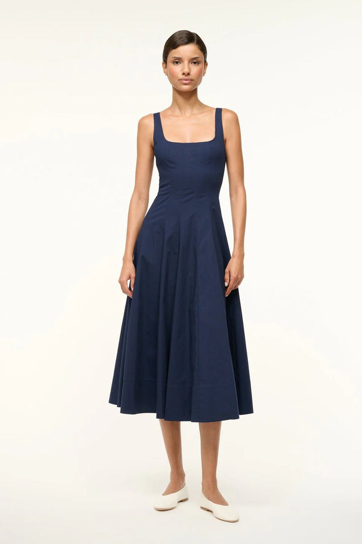 Wells Dress - Navy