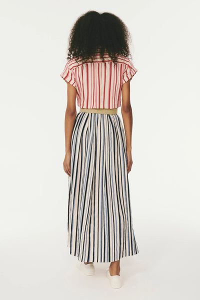 This Way That Way Dress - Blue Stripe
