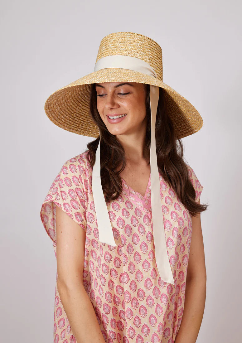CORA SUNHAT - Natural/Ivory