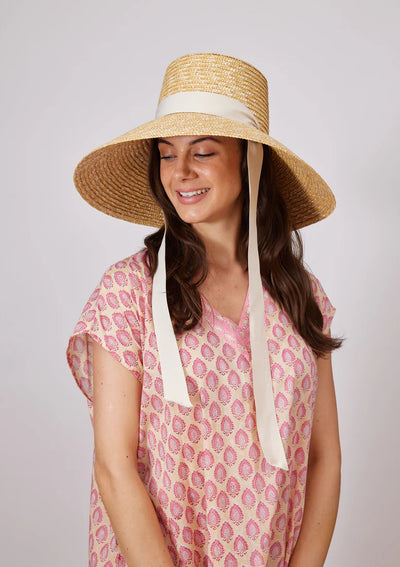CORA SUNHAT - Natural/Ivory