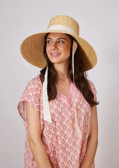 CORA SUNHAT - Natural/Ivory