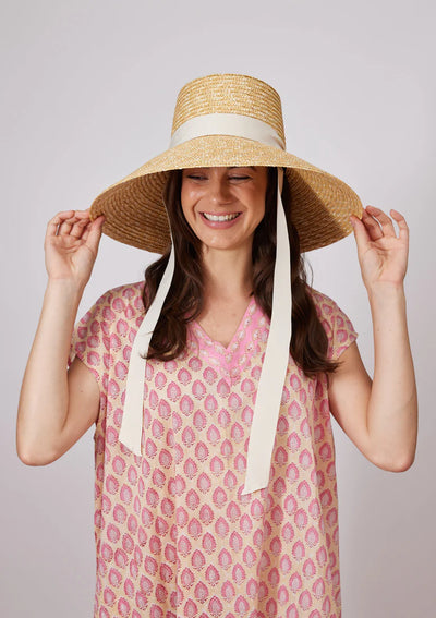 CORA SUNHAT - Natural/Ivory