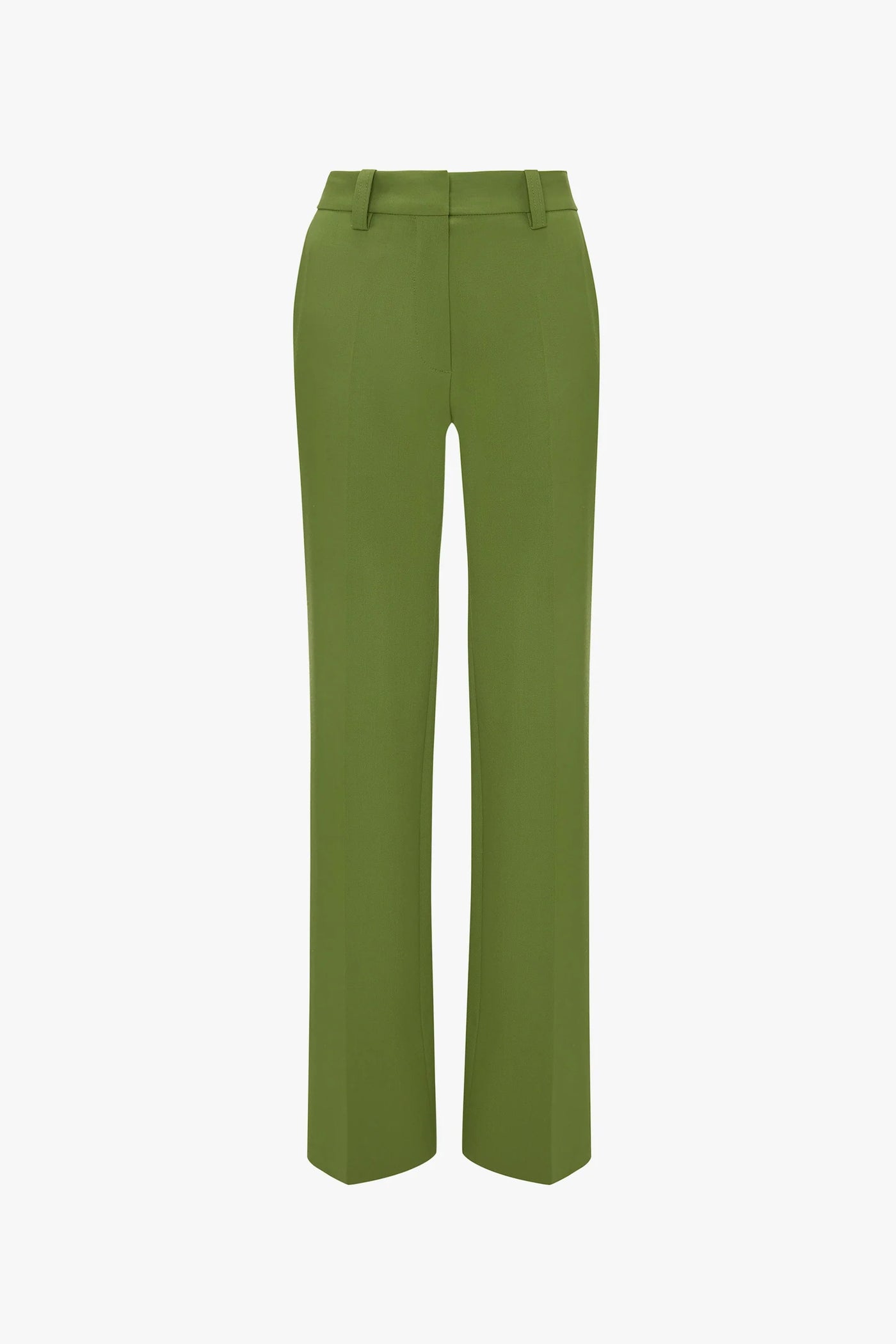 Tailored Straight Leg Trouser - Serpent Green