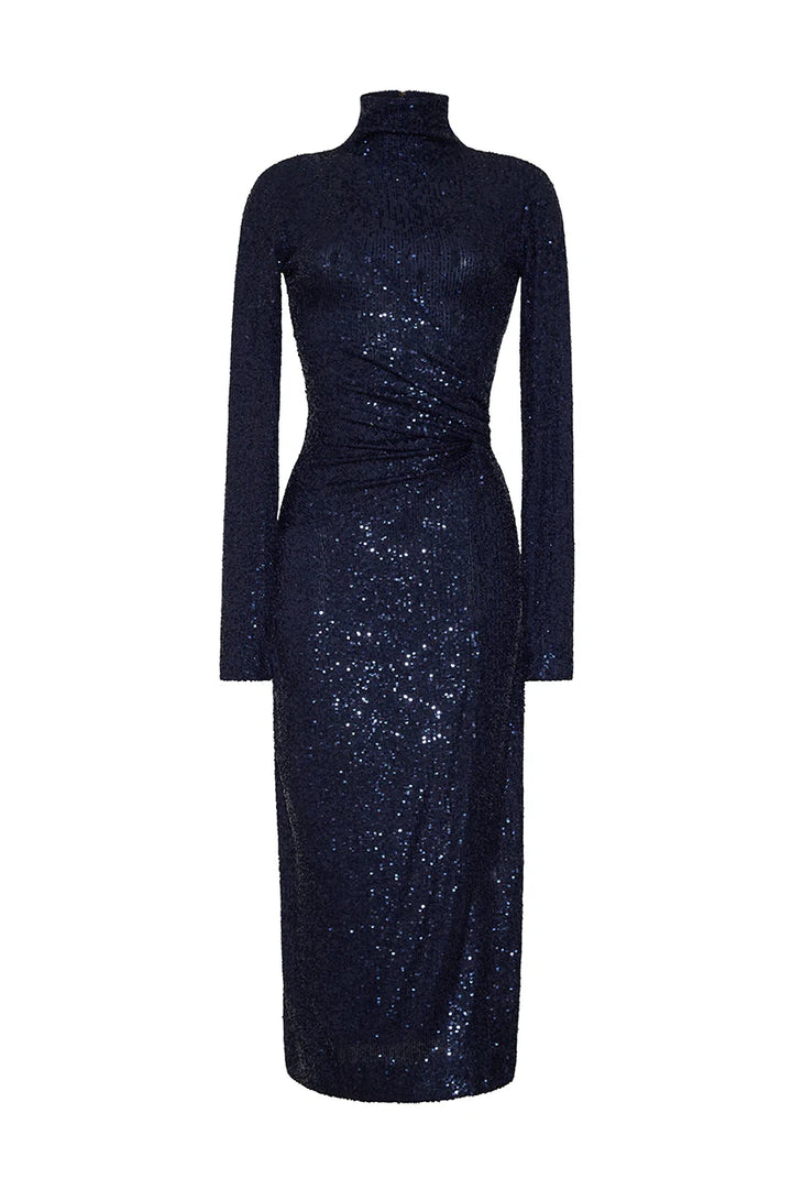 RYAN DRESS - Midnight Sequins