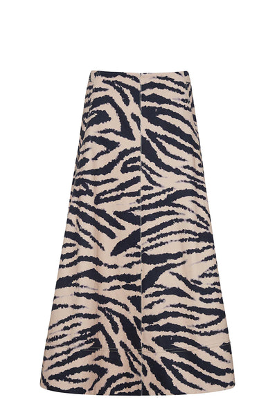 AISHA SKIRT - Zebra Blush