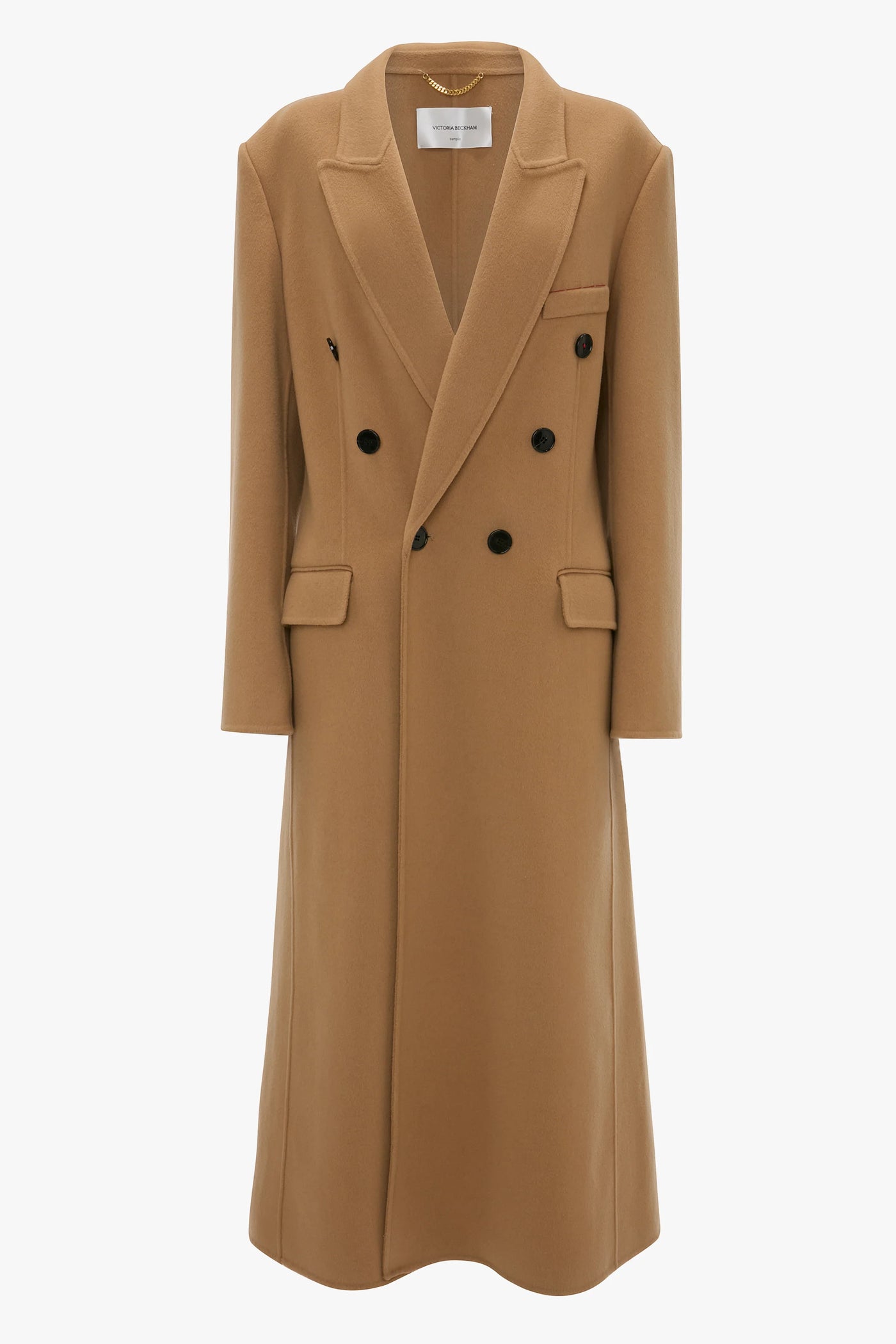 Double Faced Overcoat - Camel