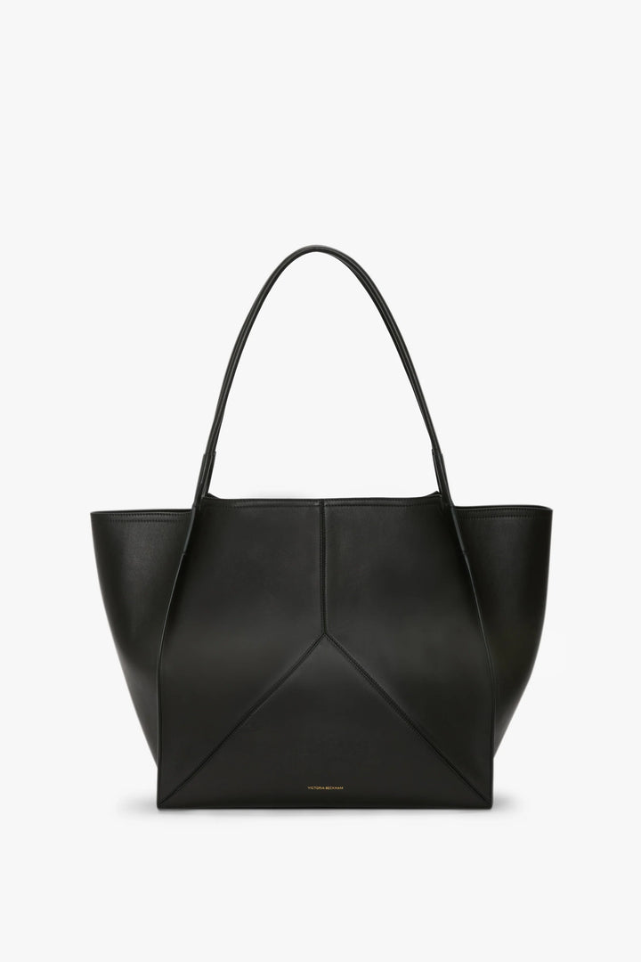 Large Victoria Tote In Black Soft Leather
