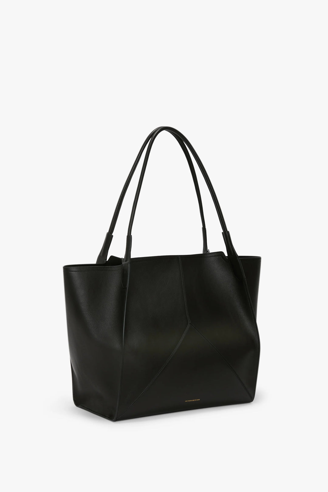 Large Victoria Tote In Black Soft Leather