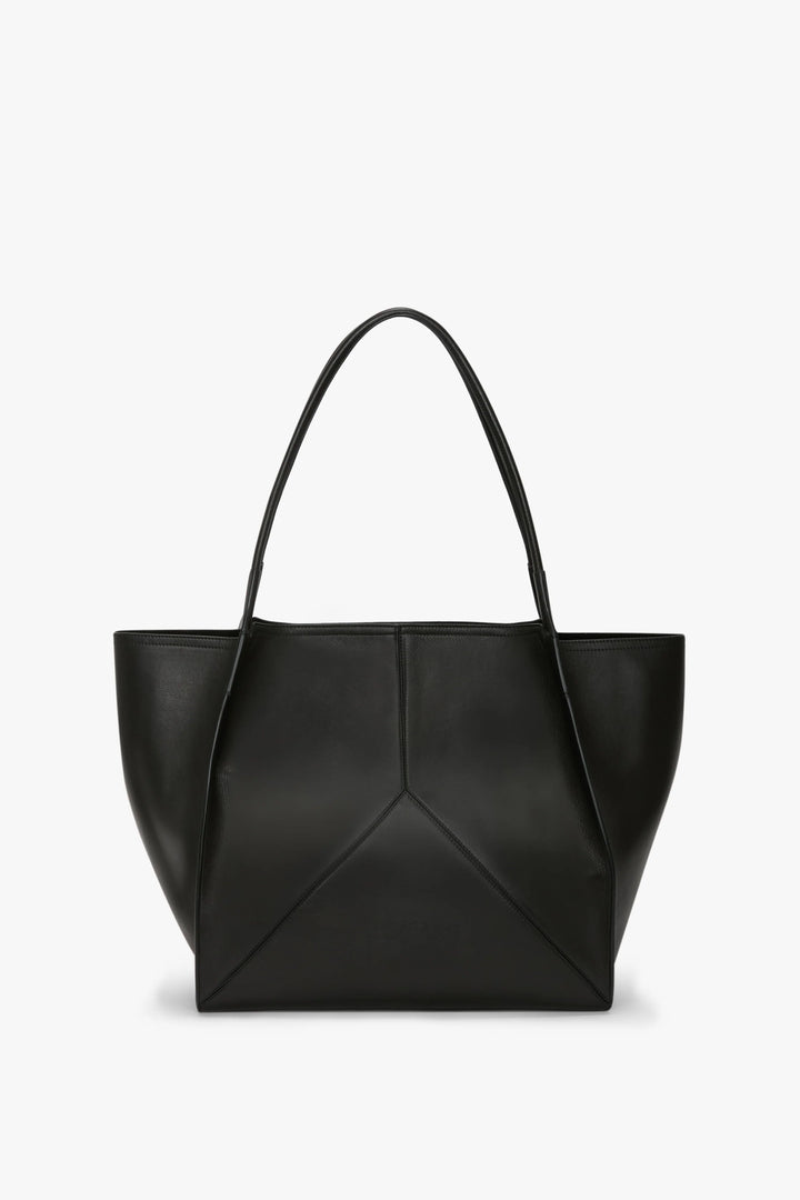 Large Victoria Tote In Black Soft Leather