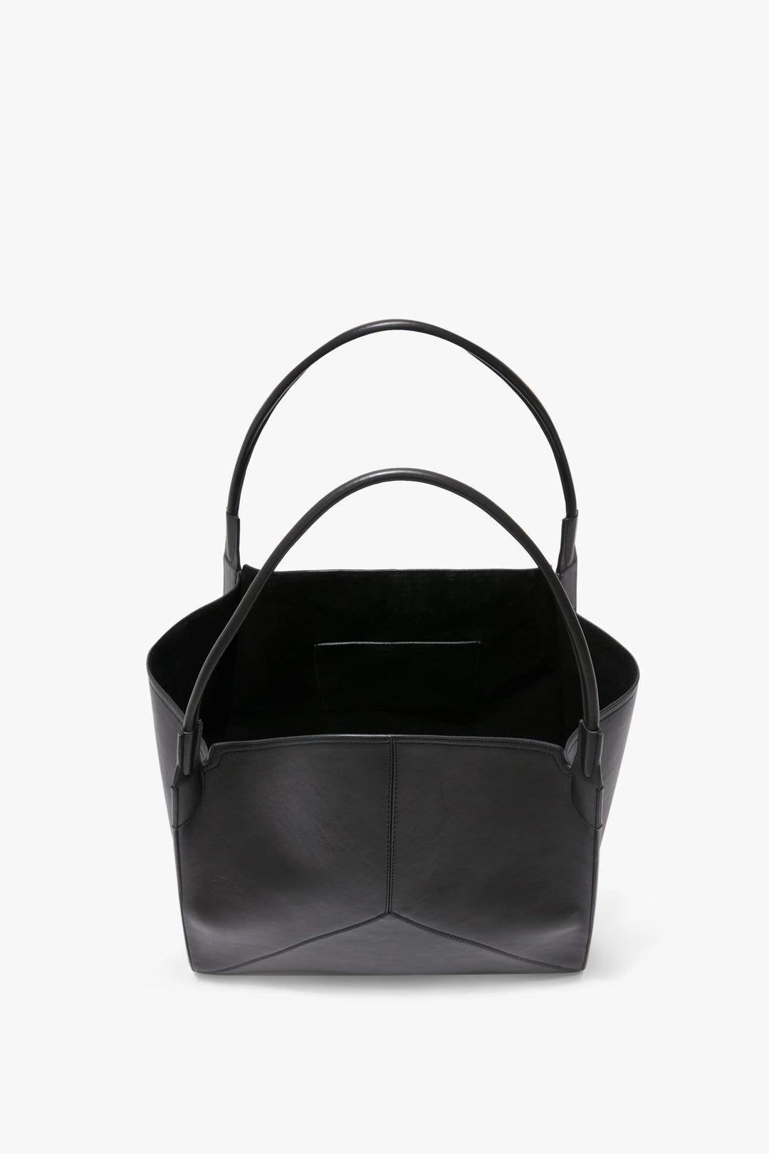 Large Victoria Tote In Black Soft Leather