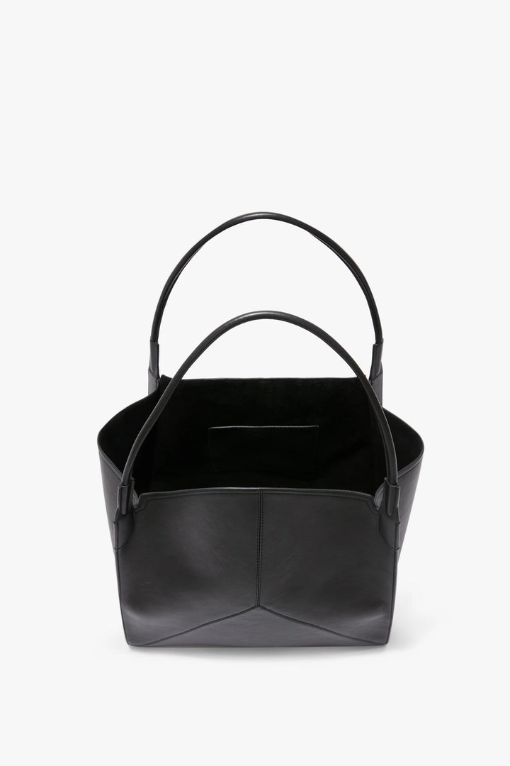 Large Victoria Tote In Black Soft Leather