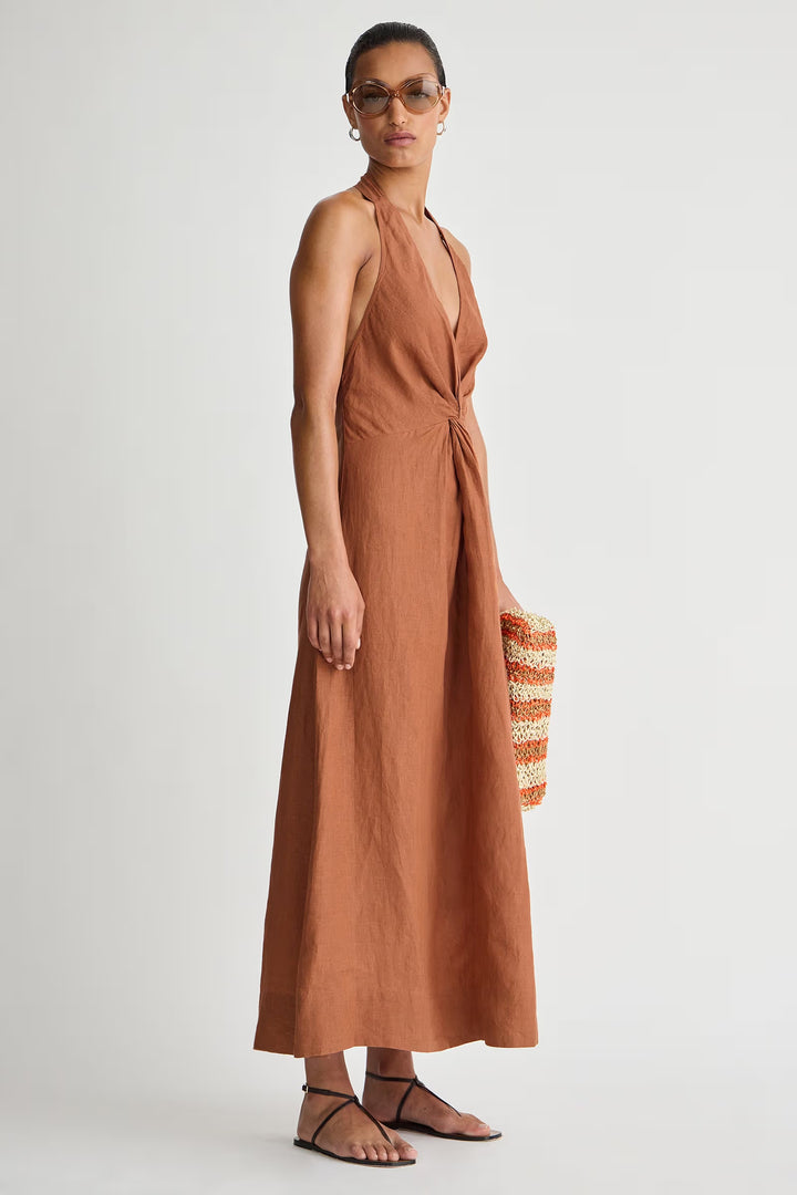 Salome Halter Maxi - Topaz
