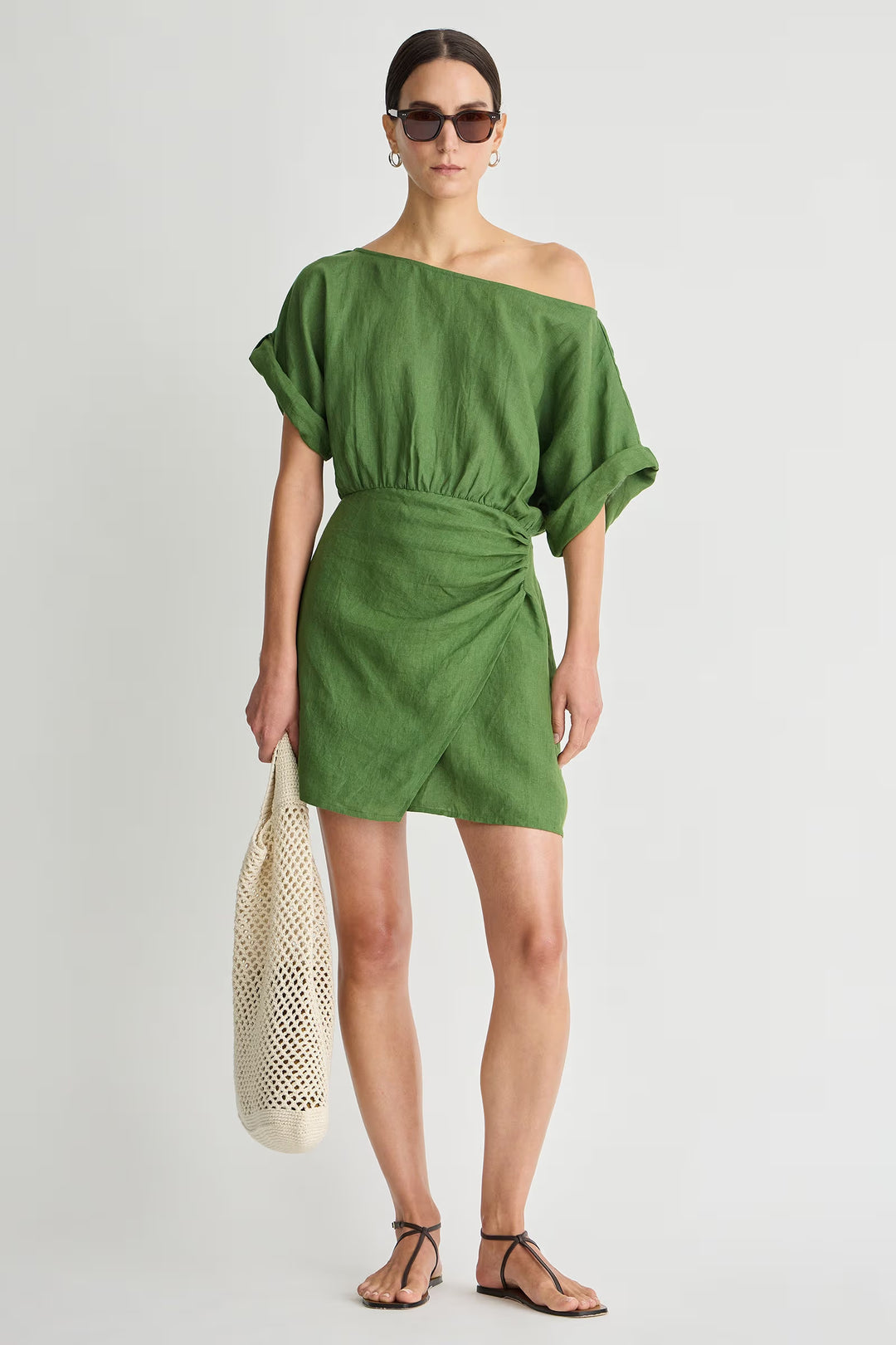 Sigrun Mini Dress - Loden