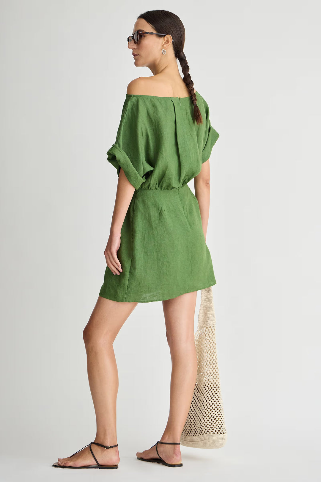 Sigrun Mini Dress - Loden