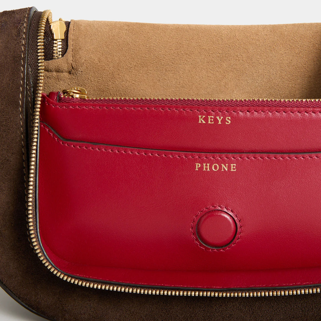 Small Vere Crossbody Bag - Brown