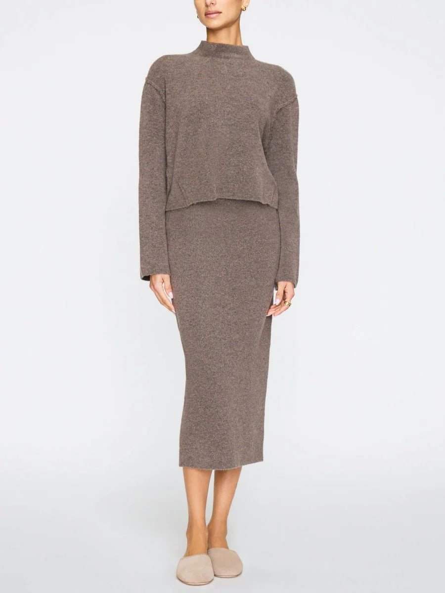 The RONAN SWEATER - Otter Melange