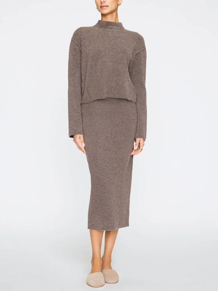 The RONAN SWEATER - Otter Melange