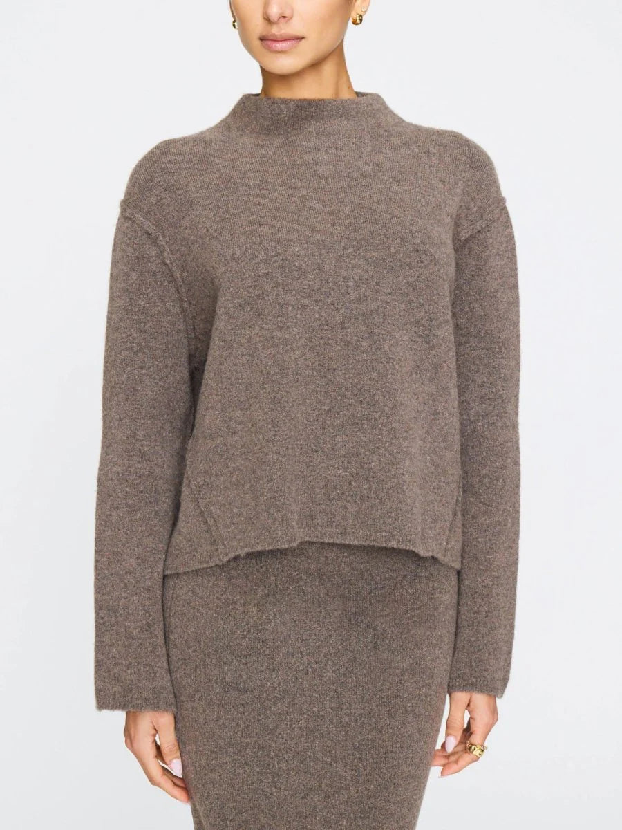 The RONAN SWEATER - Otter Melange