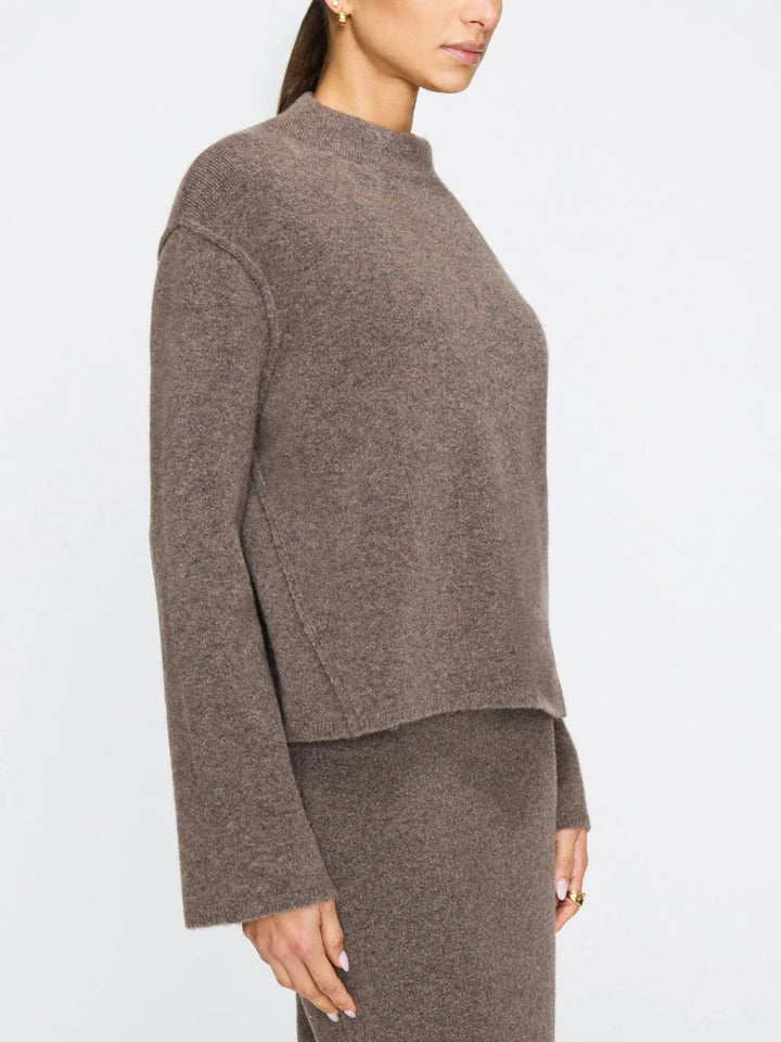 The RONAN SWEATER - Otter Melange