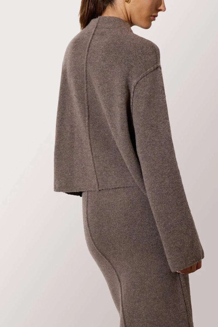 The RONAN SWEATER - Otter Melange