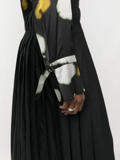TAIKAT ABSTRACT SILK SHIRT