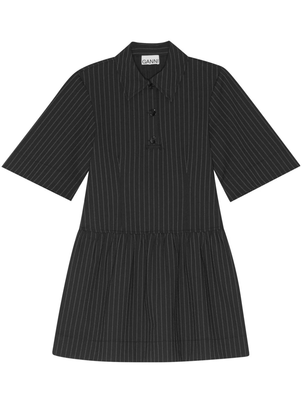 Striped Polo Minidress