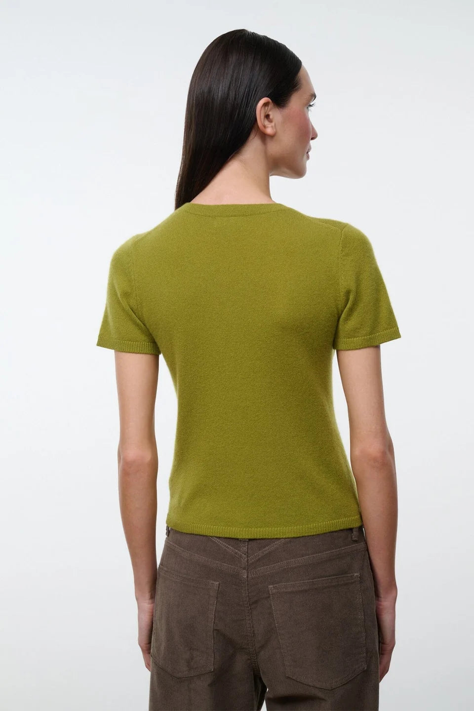 Easy Cashmere Tee - Kelly Green