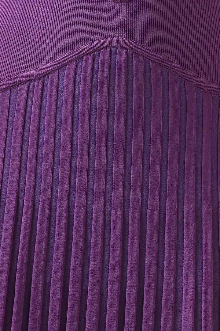 Salacia Wire Sunray Dress - Grape