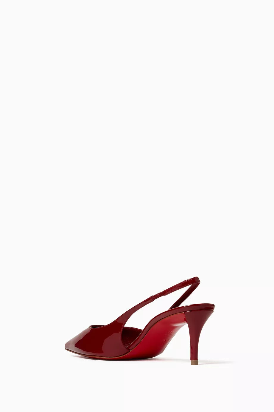 Miss Z 60 Slingback Pumps in Patent Leather - Red