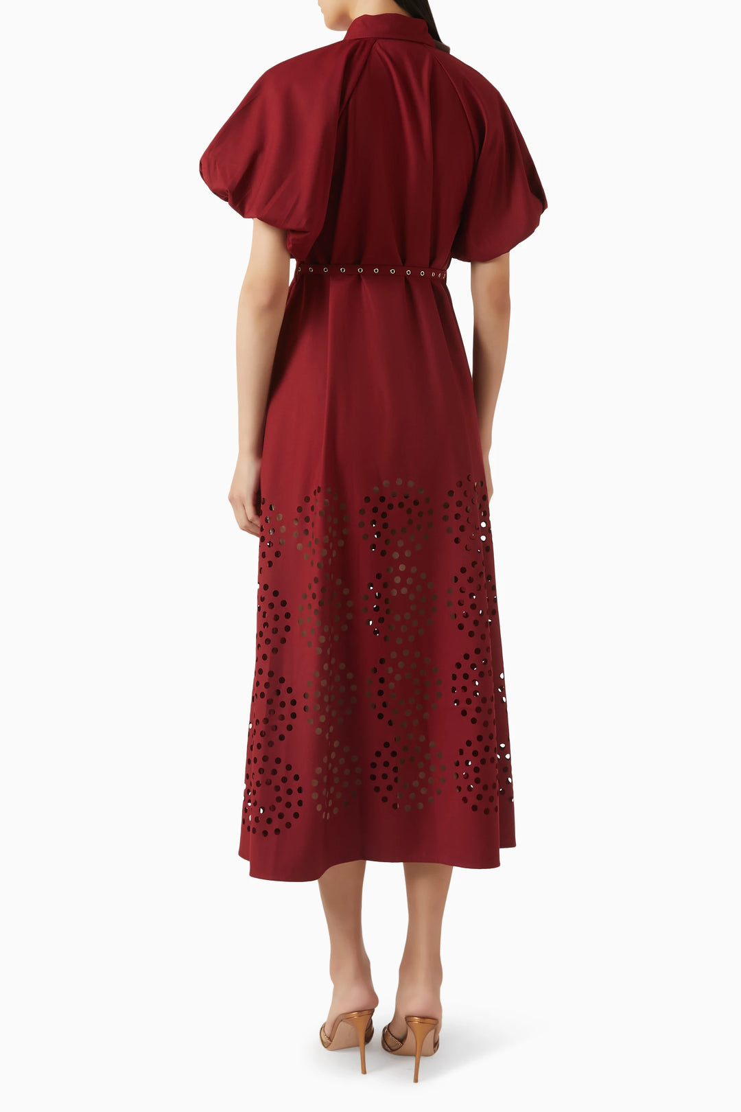 Simone Dress - Burgundy