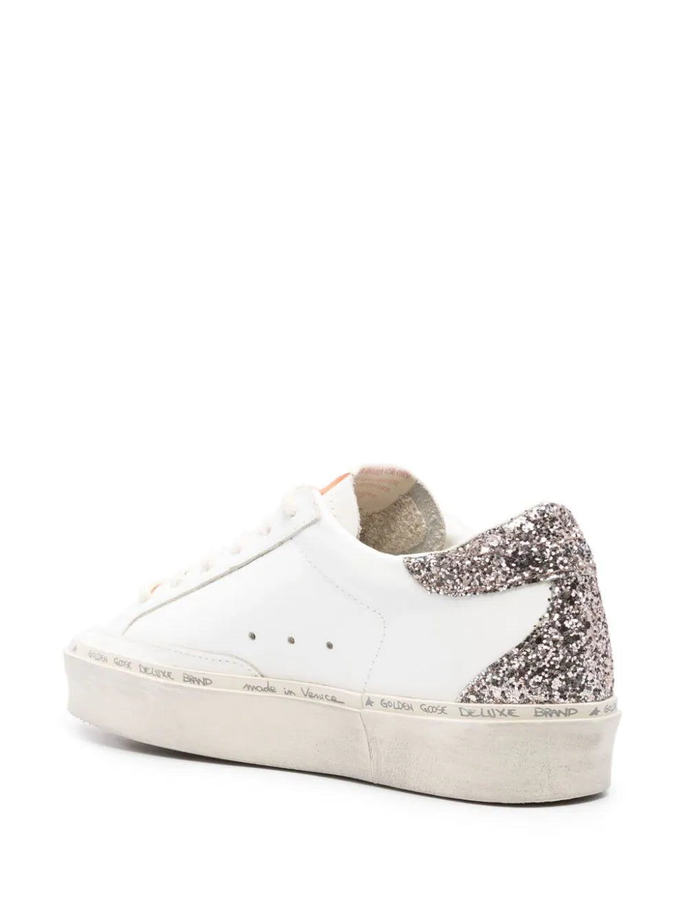 Hi-Star Glittered Sneakers - White/Pink