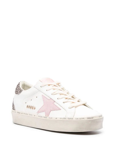 Hi-Star Glittered Sneakers - White/Pink