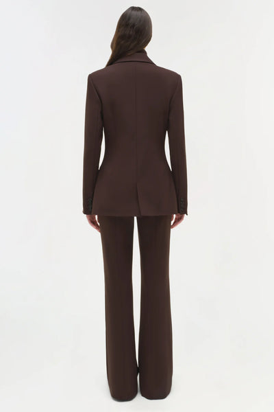KENNA TROUSER - Chocolate