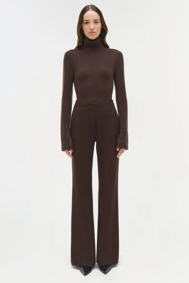 KENNA TROUSER - Chocolate