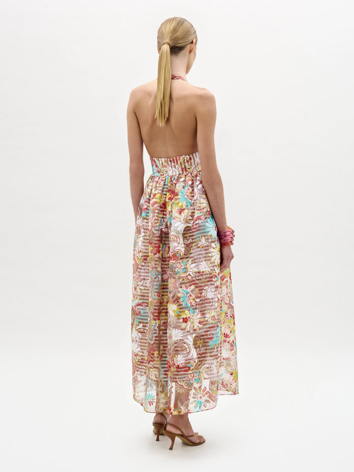 Kairi Dress - Turquoise Multi
