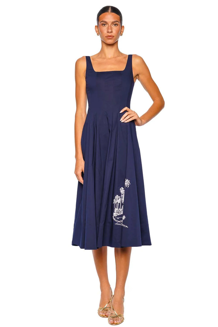 Wells Dress - Navy