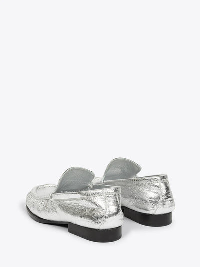 Metallic loafers - Silver