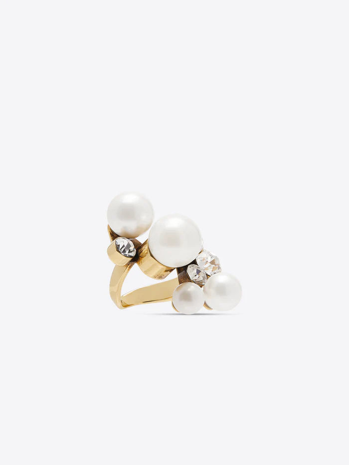 Ornamented Ring - Pearl