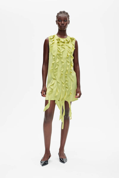 ASDA DRESS - Dark Citron