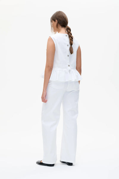 MADINEL BLOUSE - Bright White