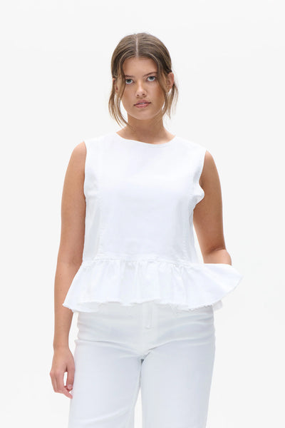 MADINEL BLOUSE - Bright White