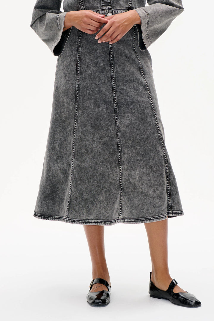 SAARA SKIRT - Washed Black