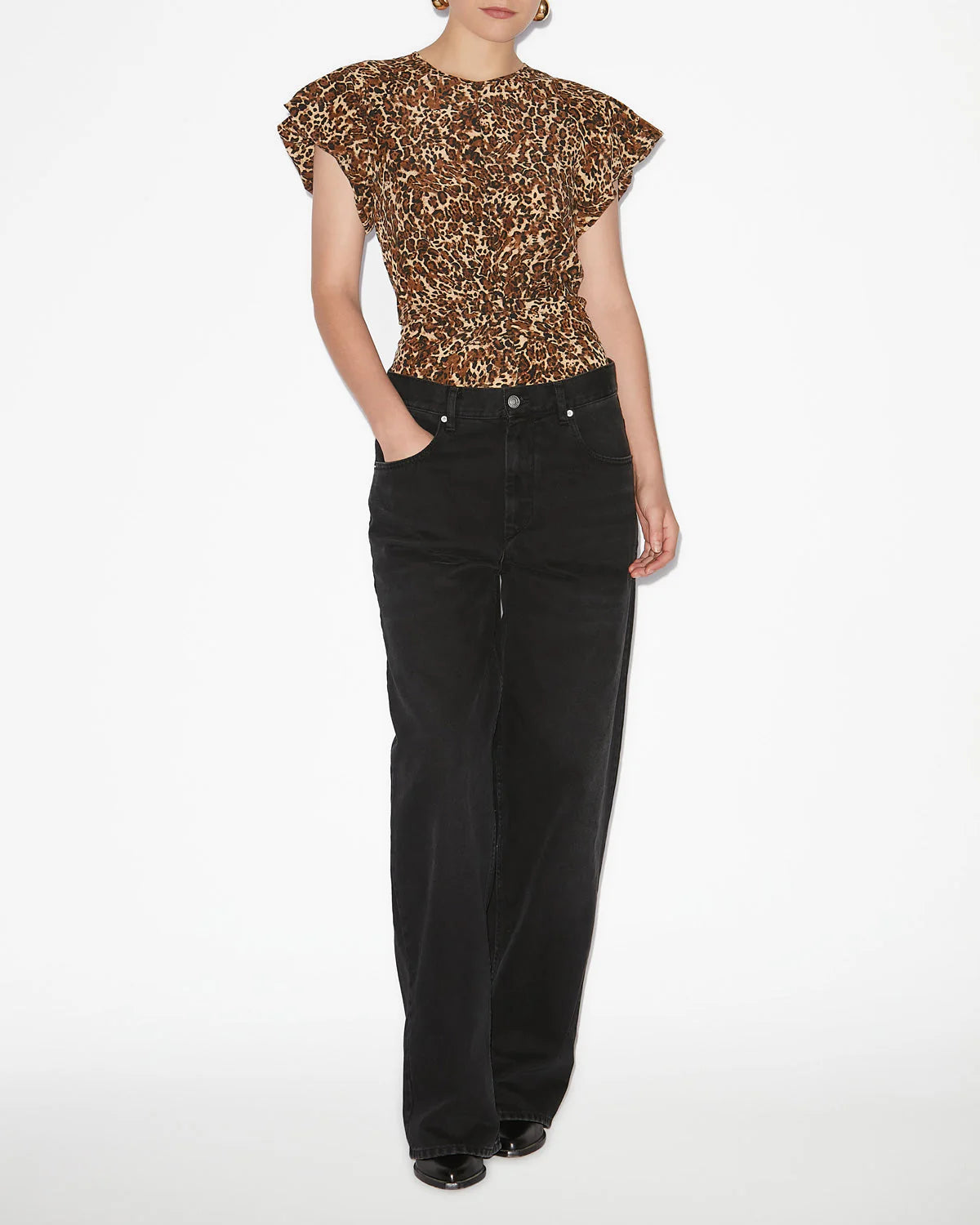 TULLYA TOP - Leopard