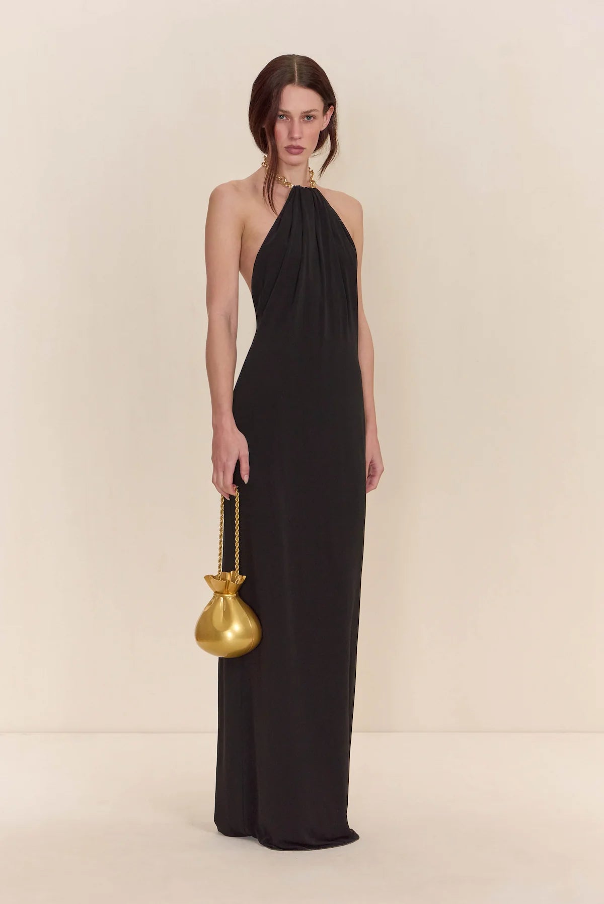 SOREN GOWN - Black